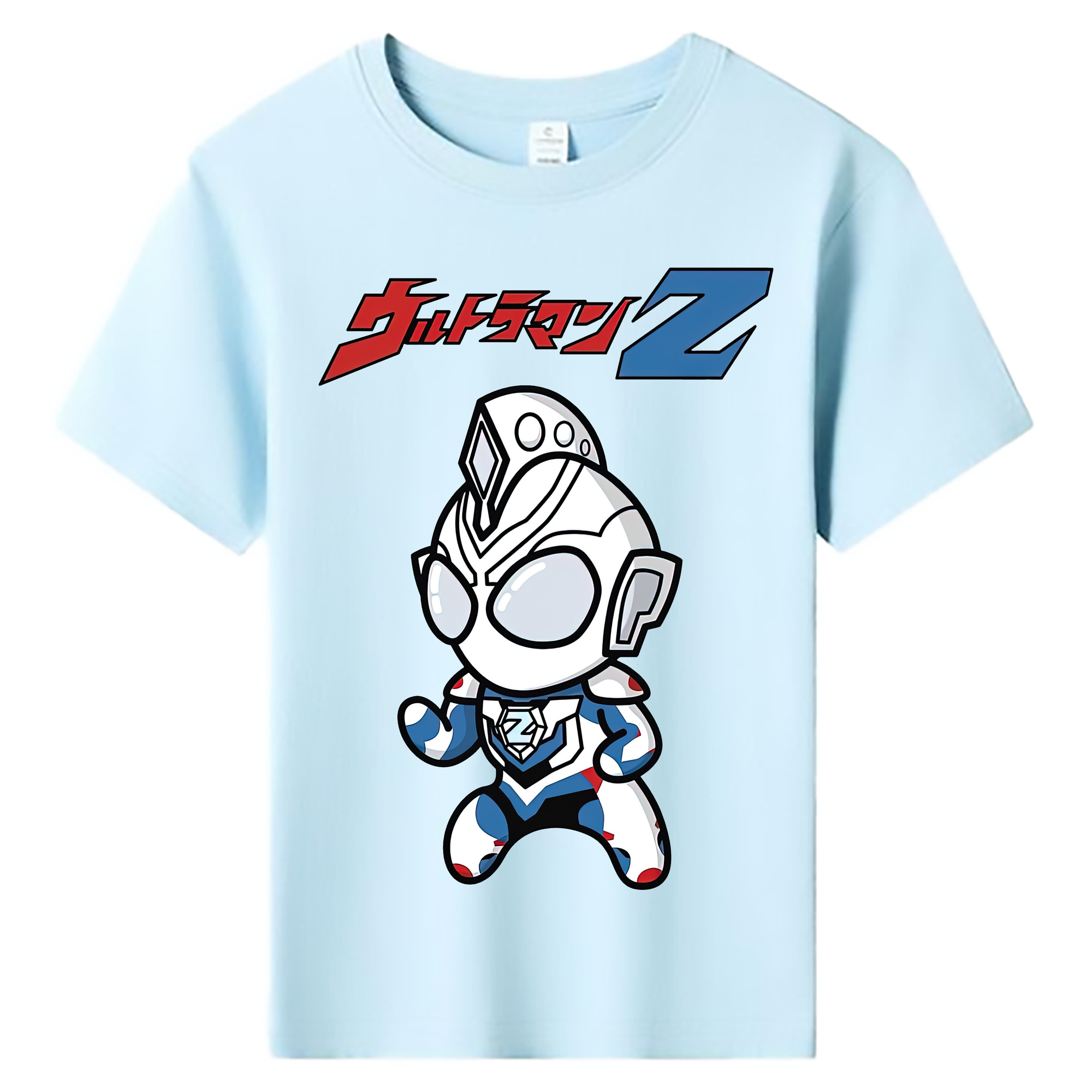 （画像用） ウルトラマン Ultraman 綿100％キッズTシャツ（フロントプリント）